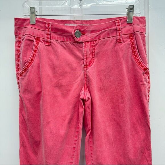 BKE Casuals Kinley Crop pants women's 28 inseam is 25.5 - Picture 2 of 7